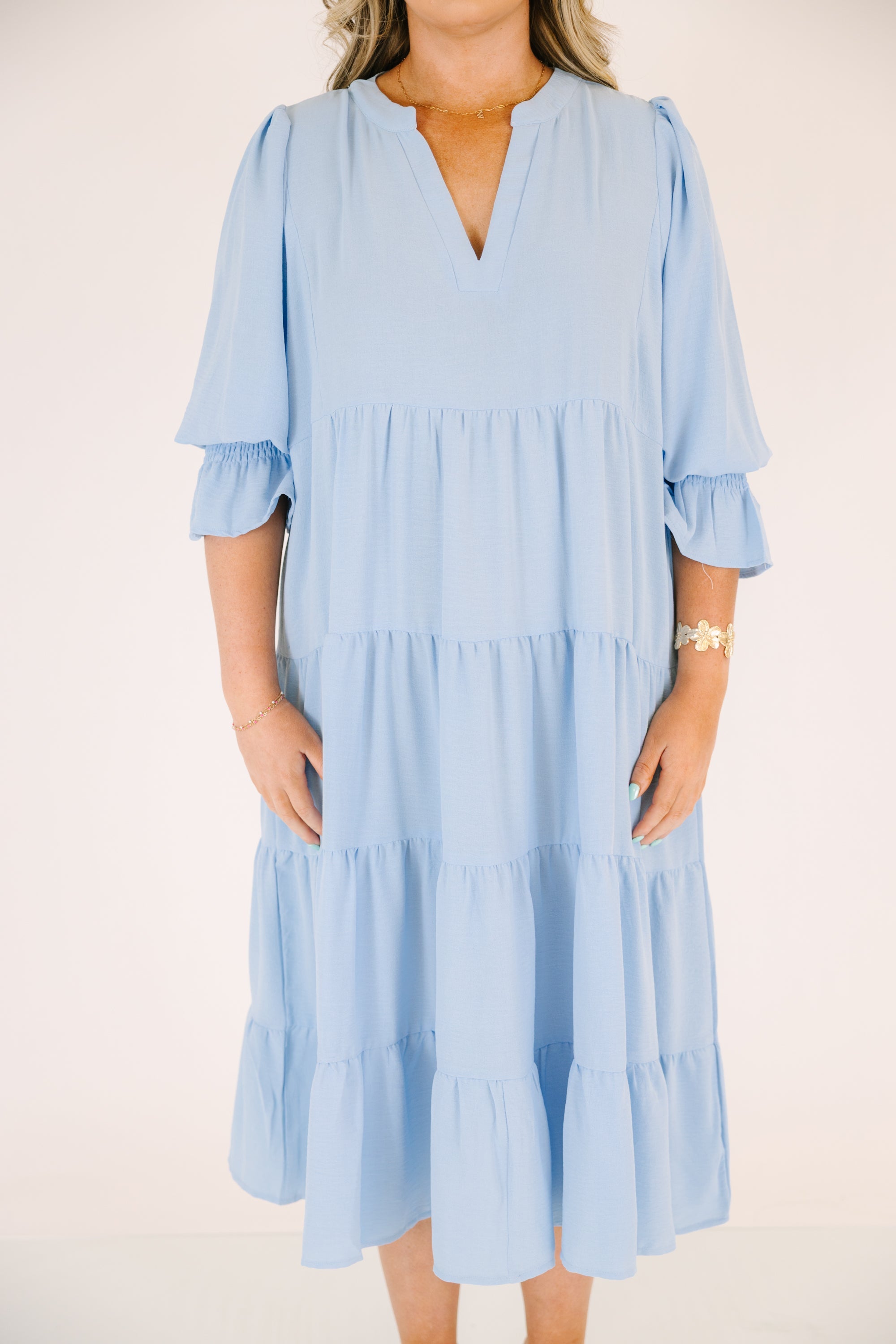 Simply The One Dress, Light Blue