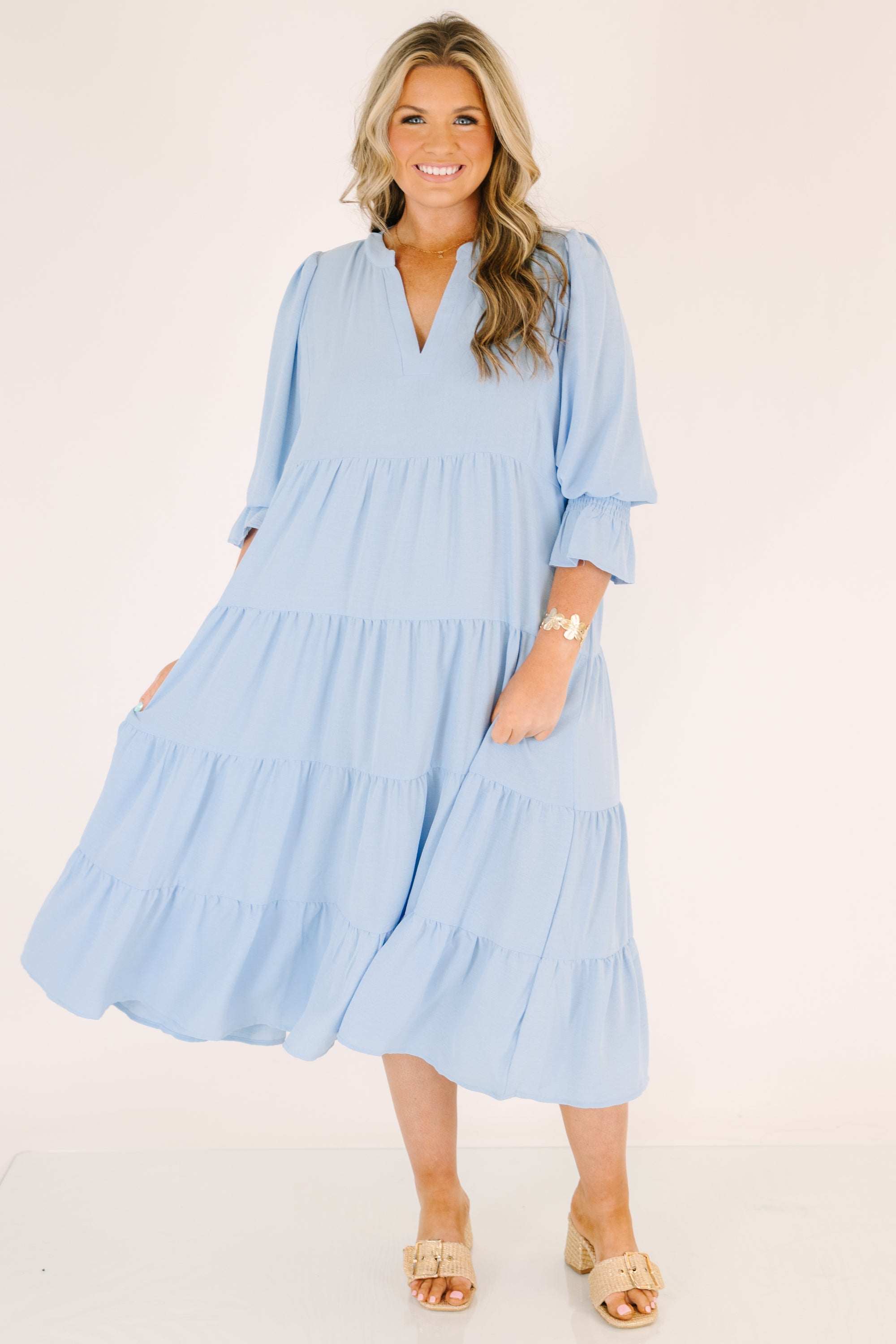 Simply The One Dress, Light Blue