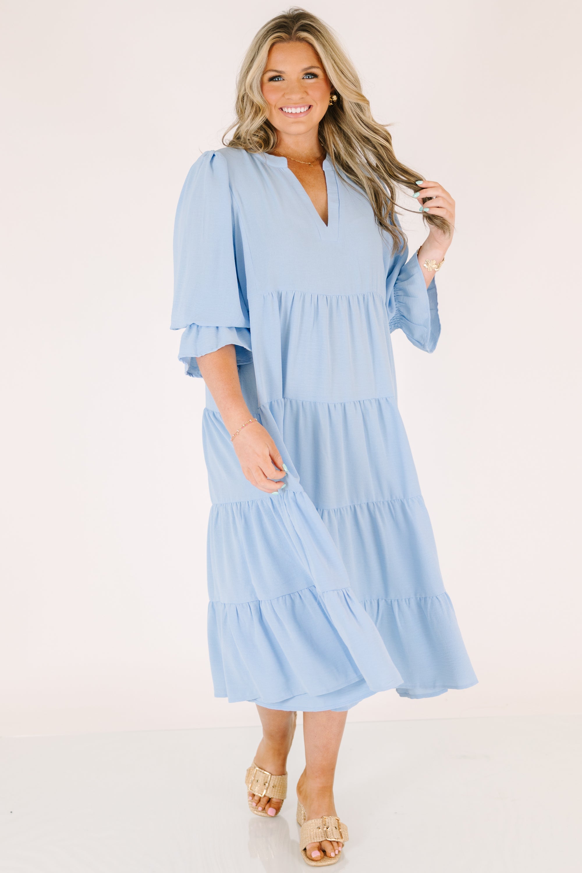 Simply The One Dress, Light Blue