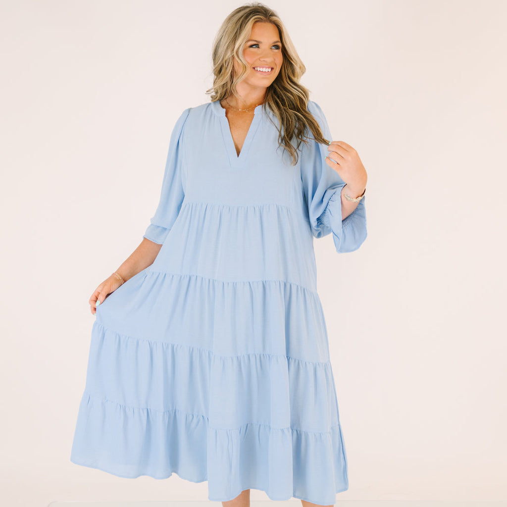 Simply The One Dress, Light Blue