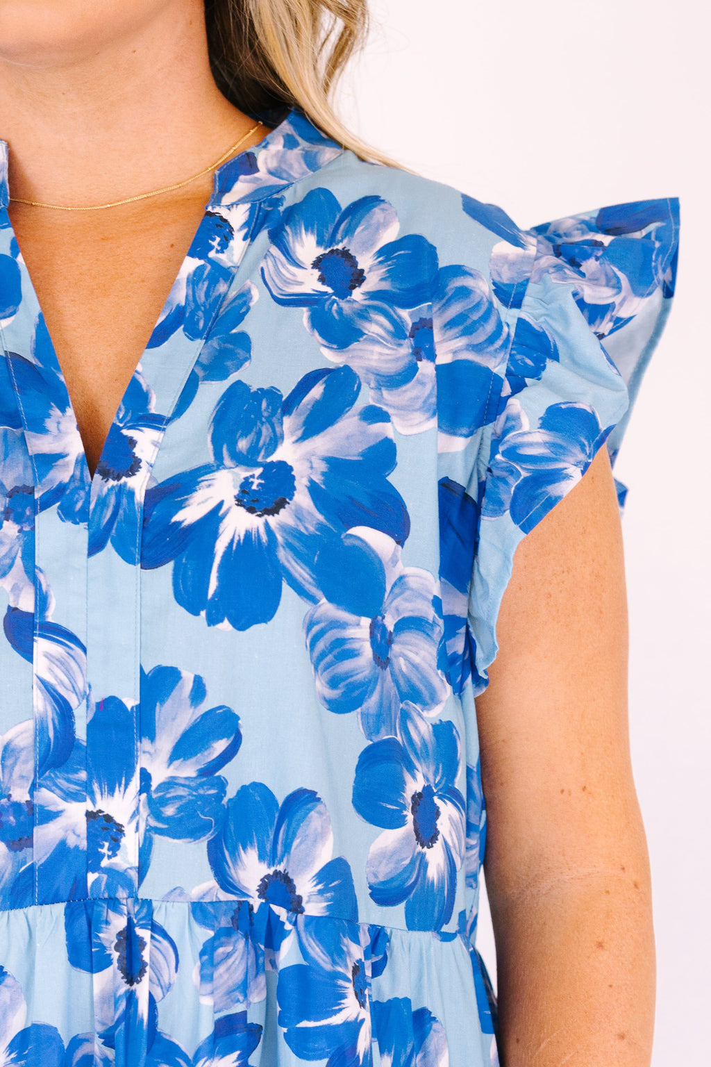 Simply The Vibe Midi Dress, Cobalt