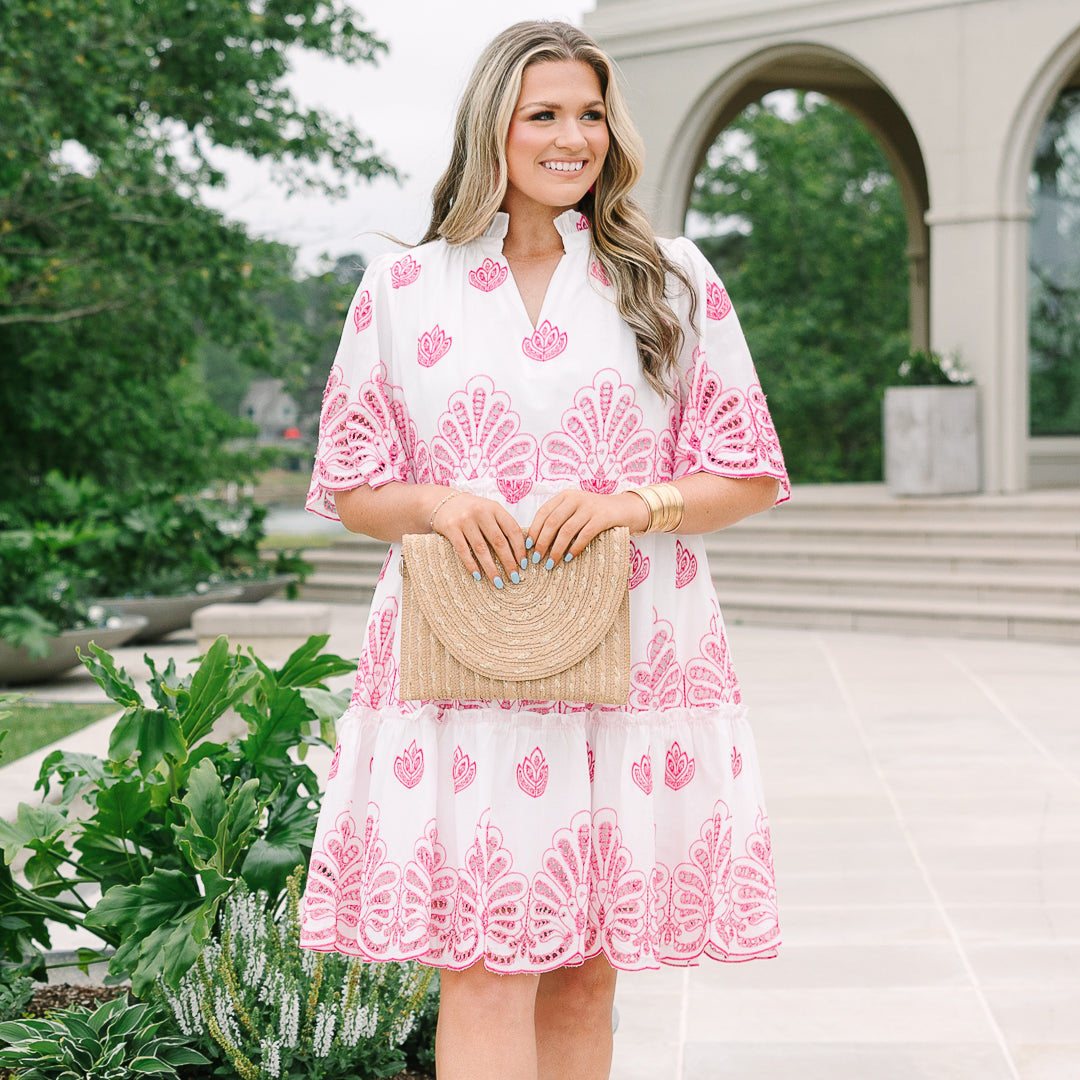 Soft Chaos Dress, Pink