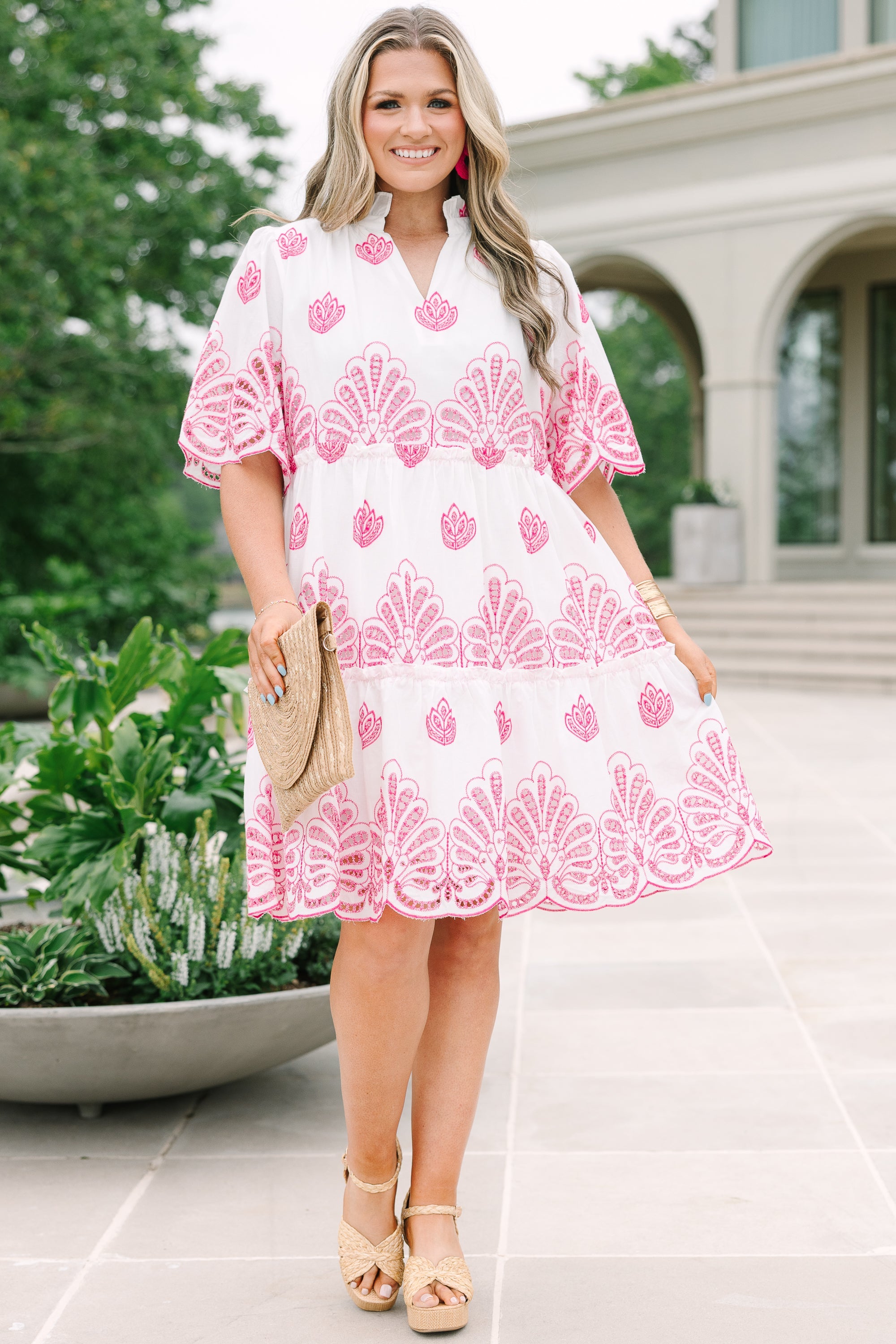Soft Chaos Dress, Pink