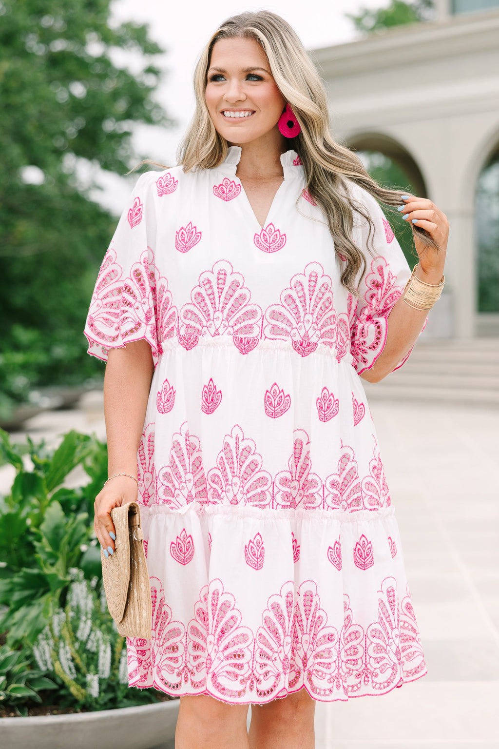 Soft Chaos Dress, Pink