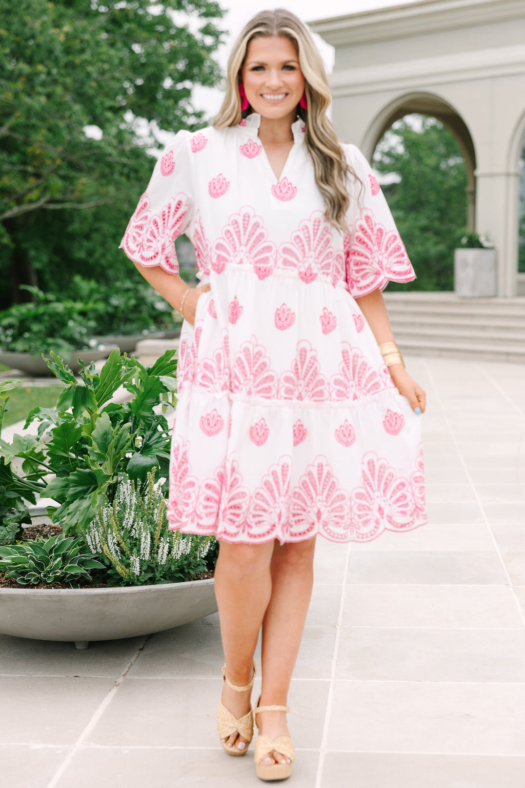 Soft Chaos Dress, Pink