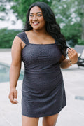Something About You Swim Dress, Leopard