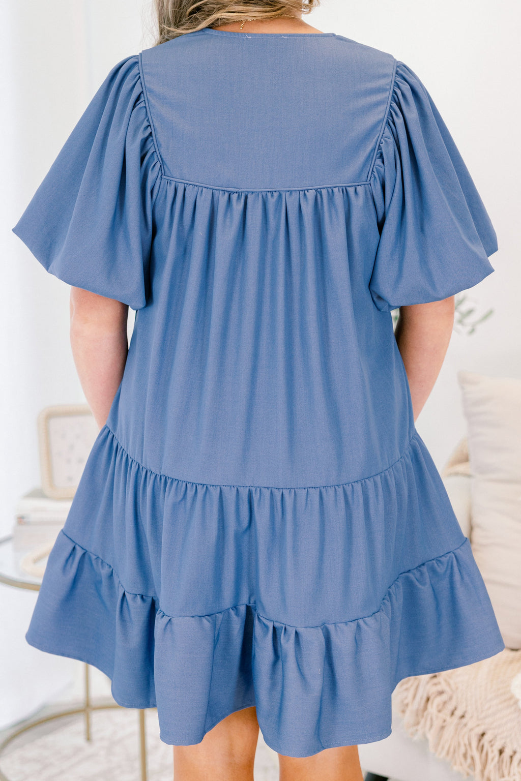 Something Good Dress, Blue Denim