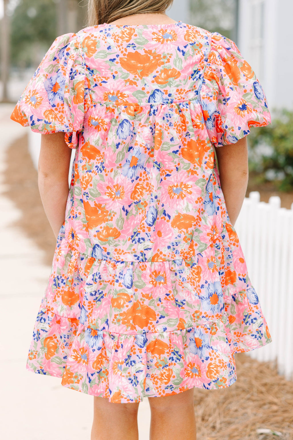 Something Good Dress, Pink Floral