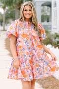 Something Good Dress, Pink Floral
