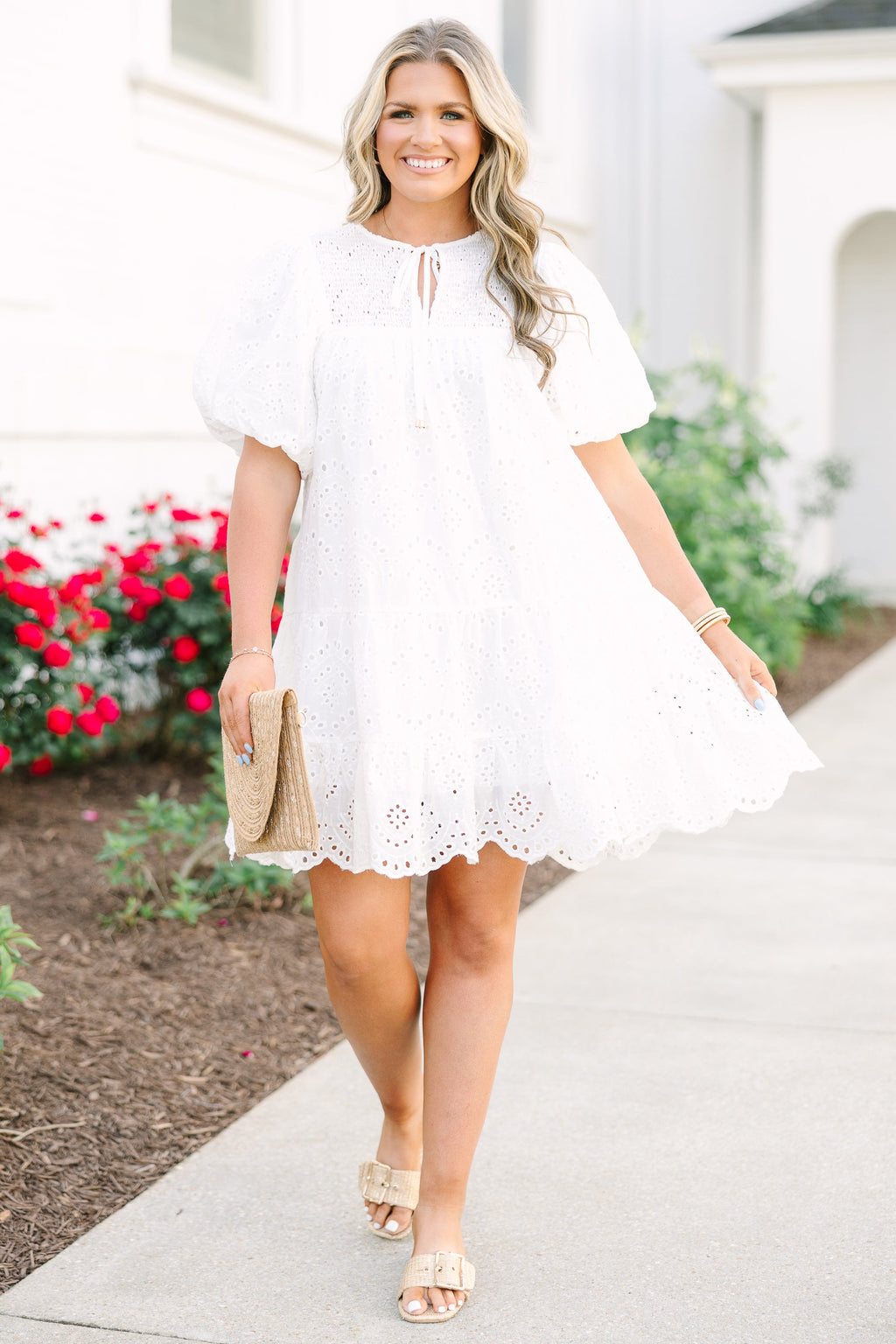 Something Good Dress, White