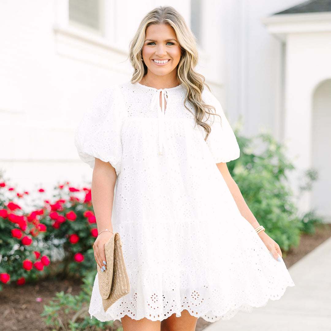 Something Good Dress, White
