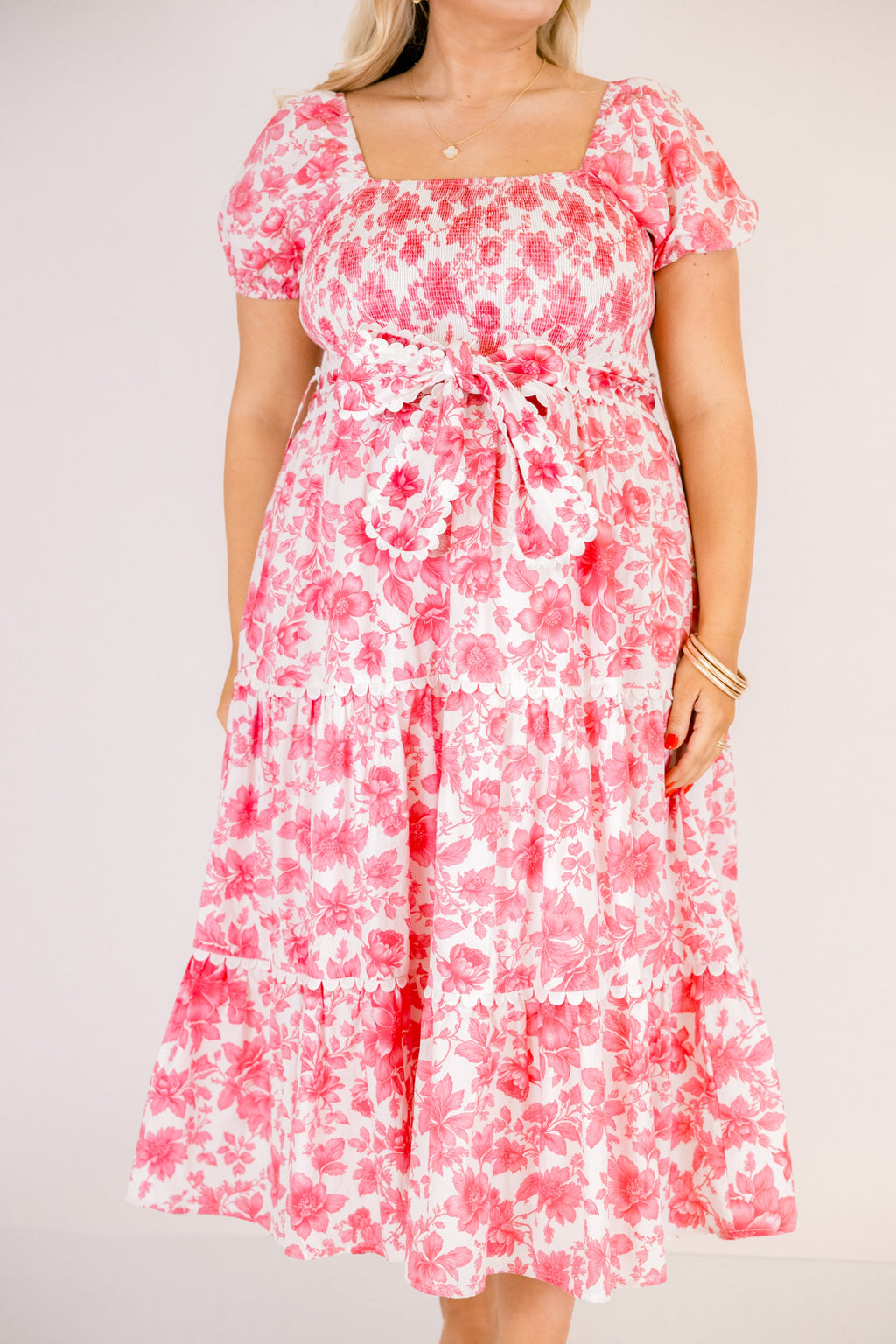 Something In The Air Dress, Pink