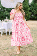 Something In The Air Dress, Pink