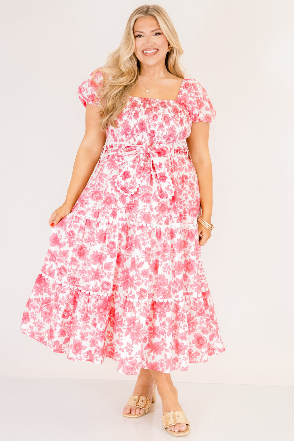 Something In The Air Dress, Pink