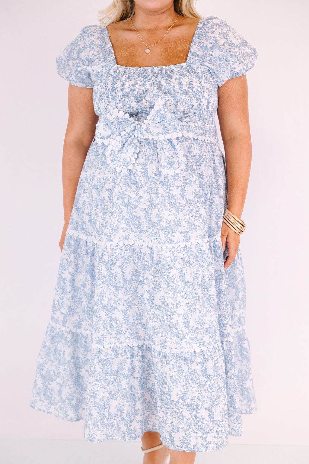 Something In The Air Dress, Blue