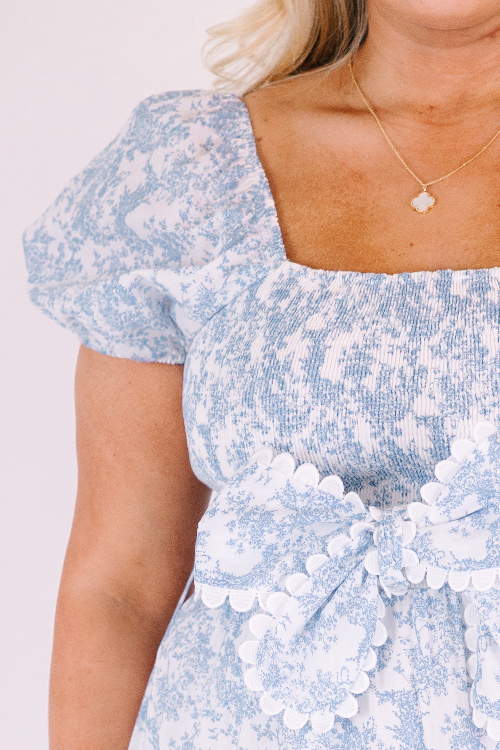 Something In The Air Dress, Blue
