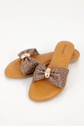 Something's Going On Sandals, Brown