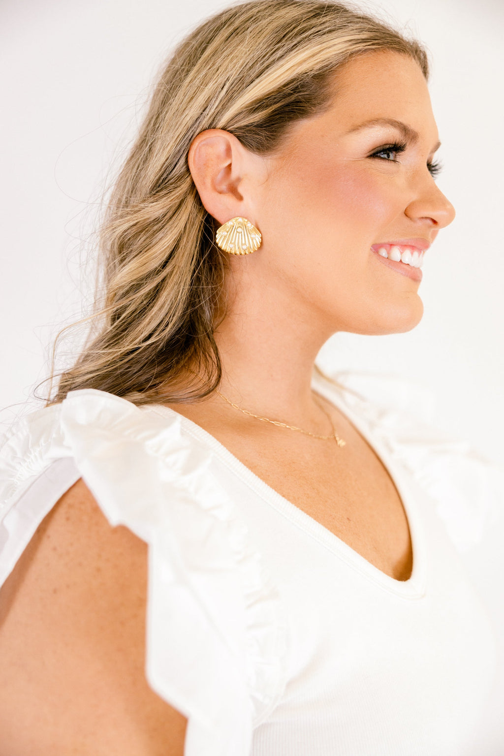 Something You Like Earrings, Gold