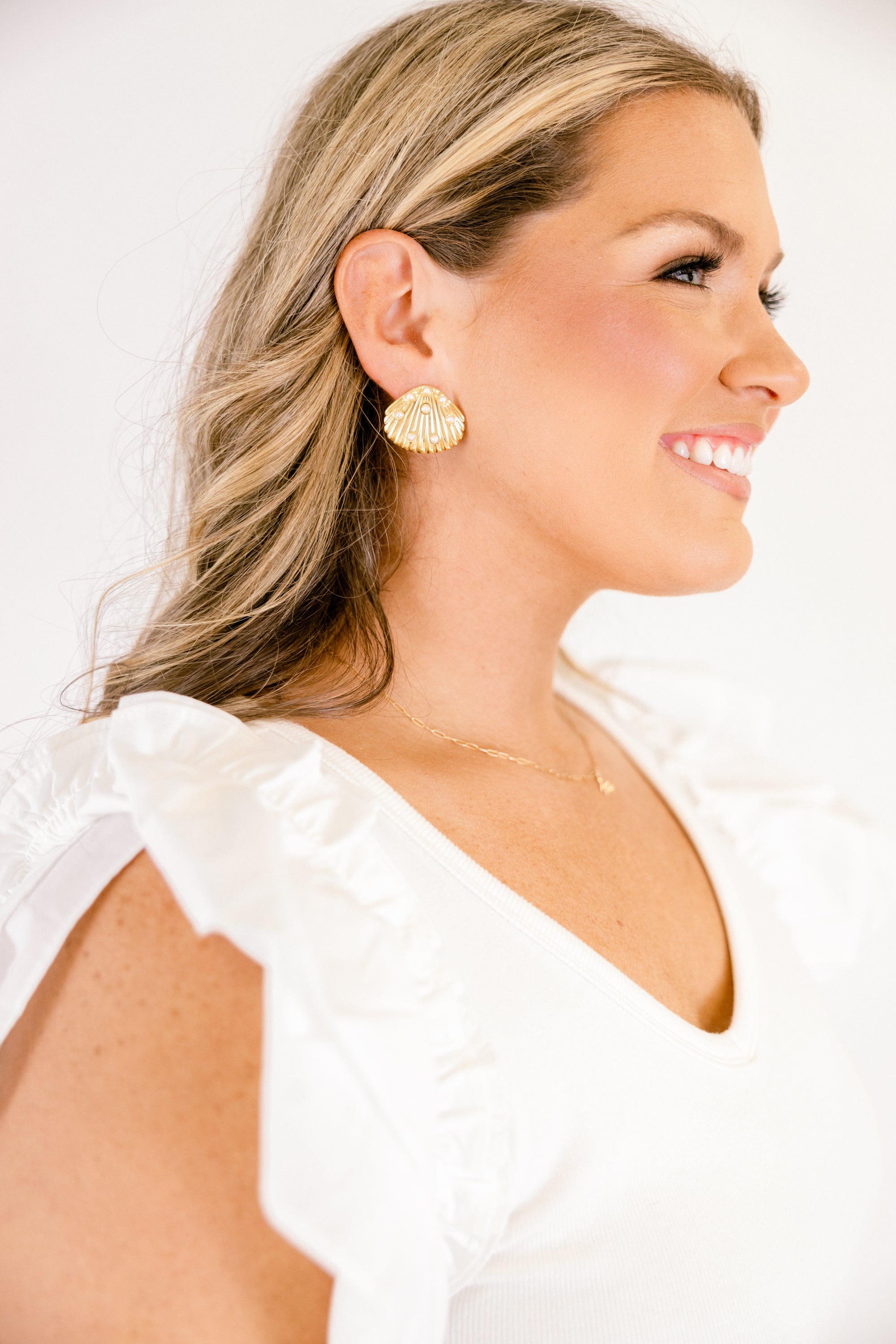 Something You Like Earrings, Gold