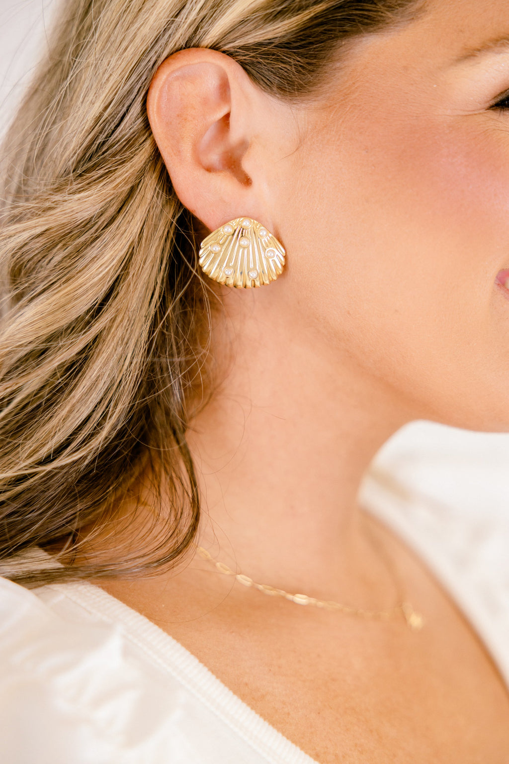 Something You Like Earrings, Gold