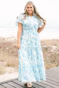 Somewhere Beautiful Dress, Blue