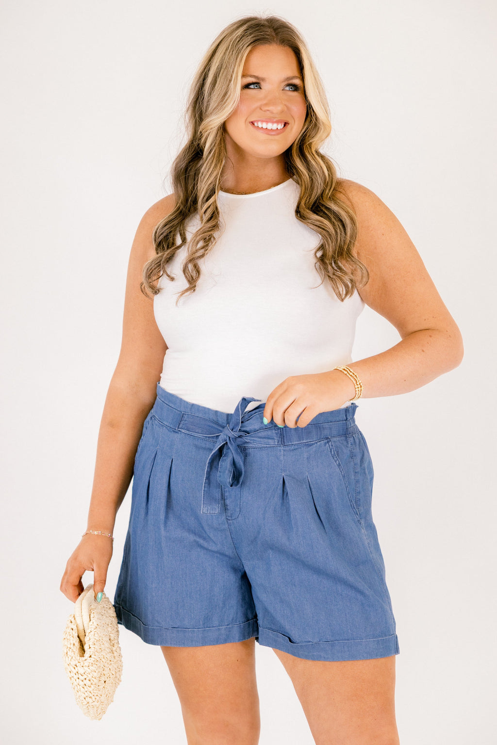 Songbird Shorts, Blue