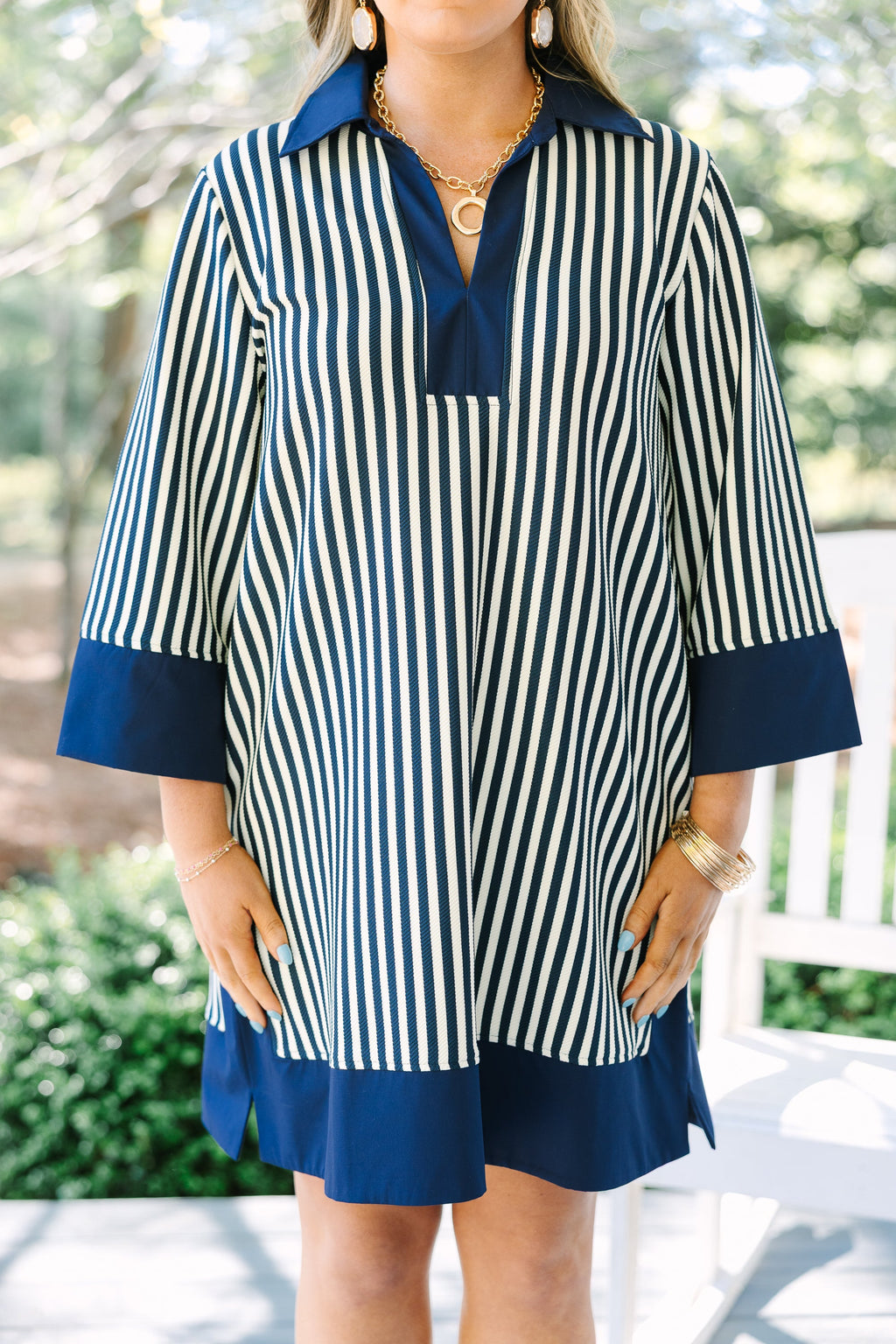 So Proud Dress, Navy