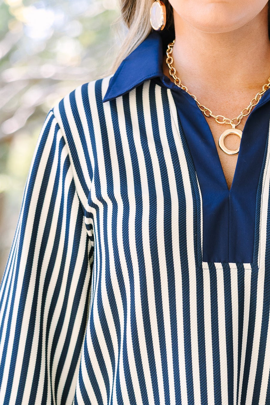 So Proud Dress, Navy