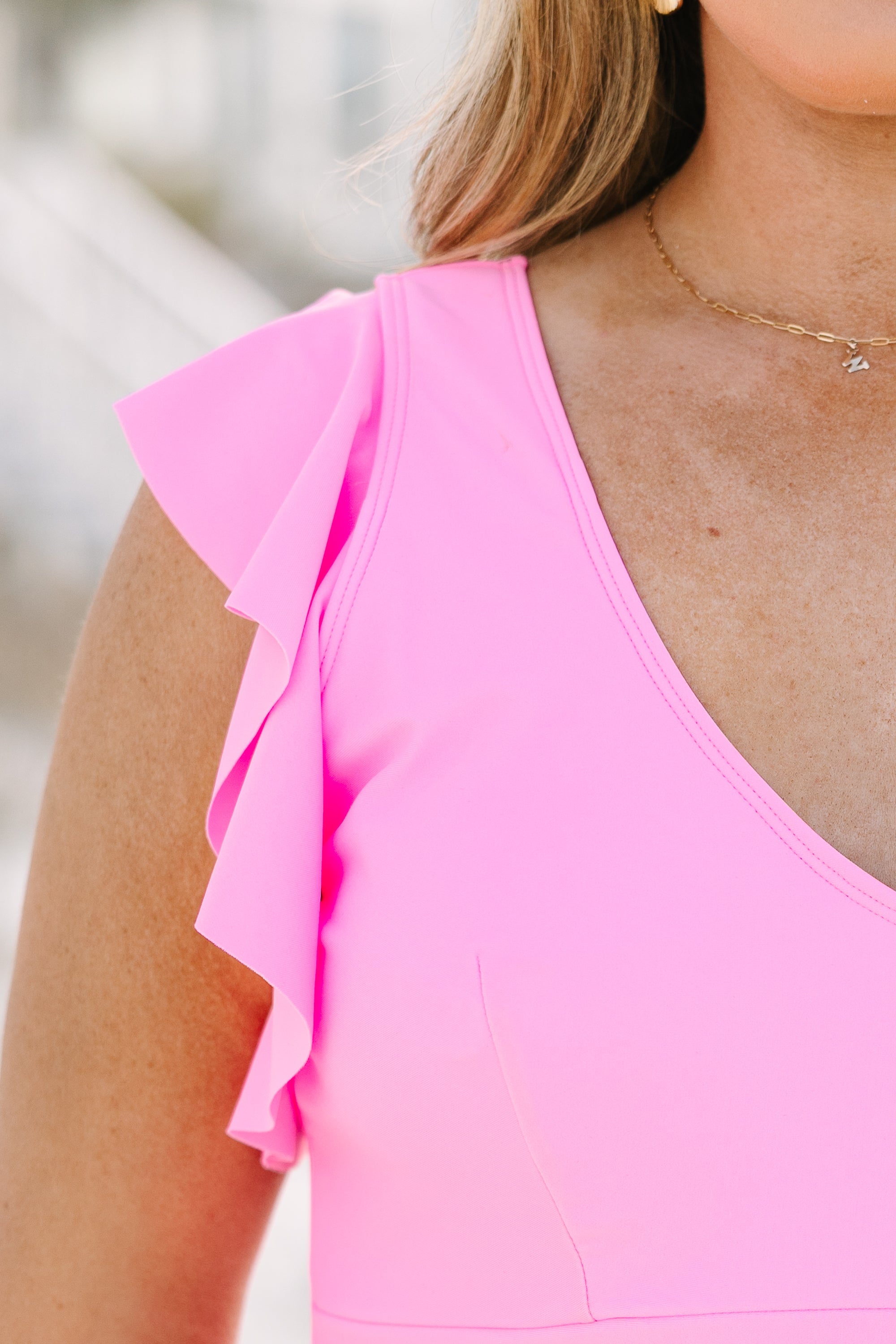 Spending My PTO Swimsuit, Candy Pink