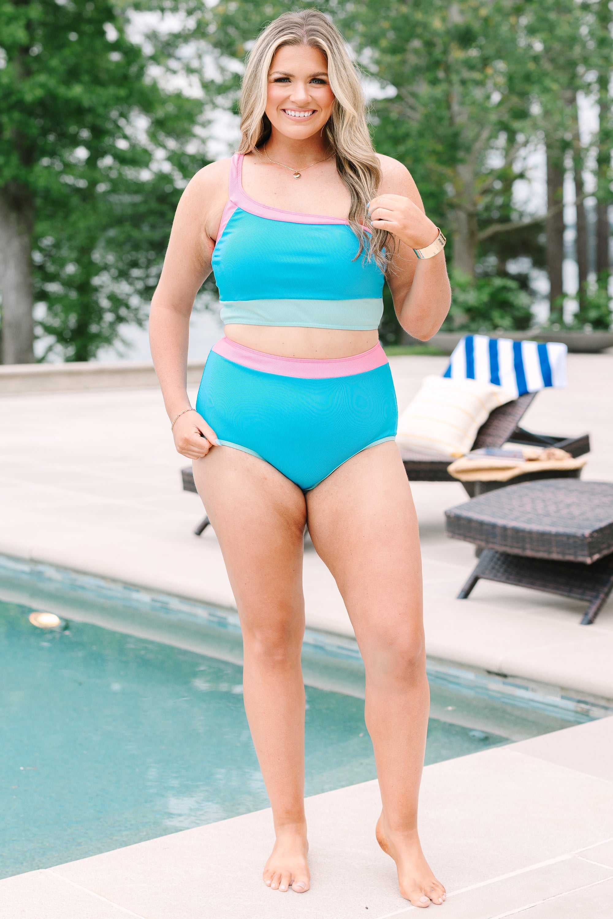 Splash At The Beach Bottom, Aqua Multi