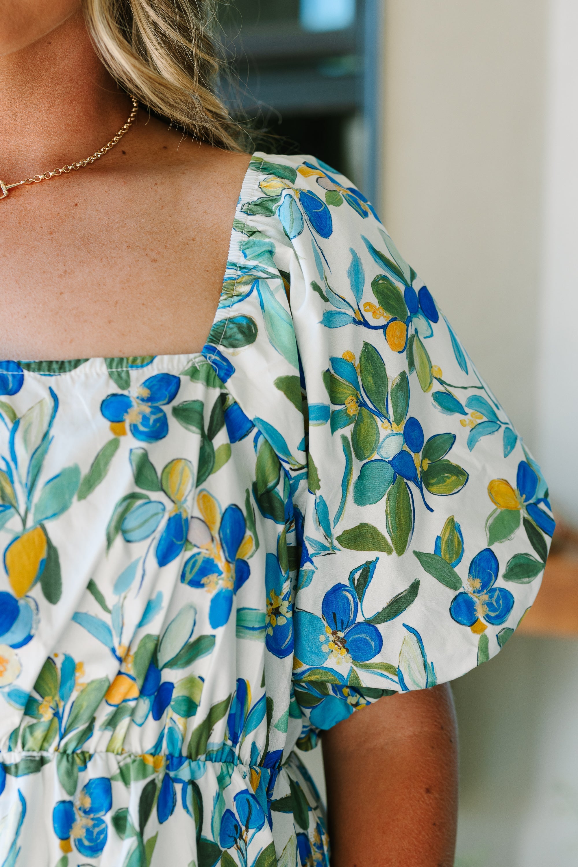 Spring Romance Top, Green