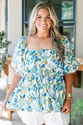 Spring Romance Top, Green