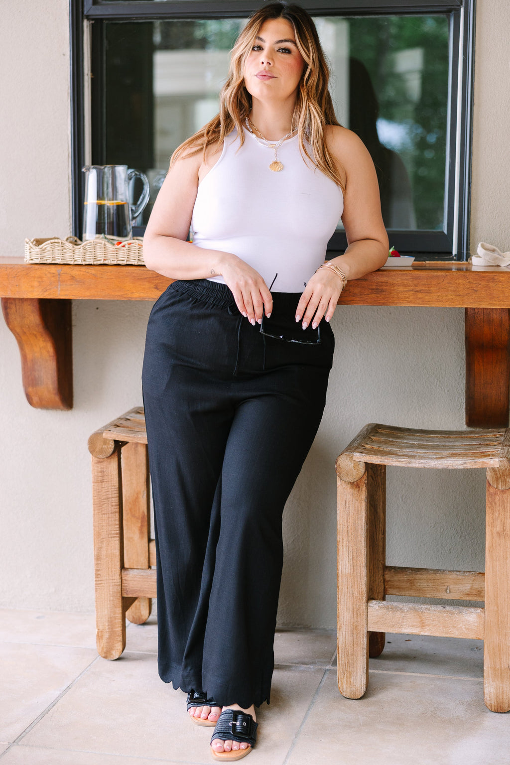 Stand With Grace Pants, Black