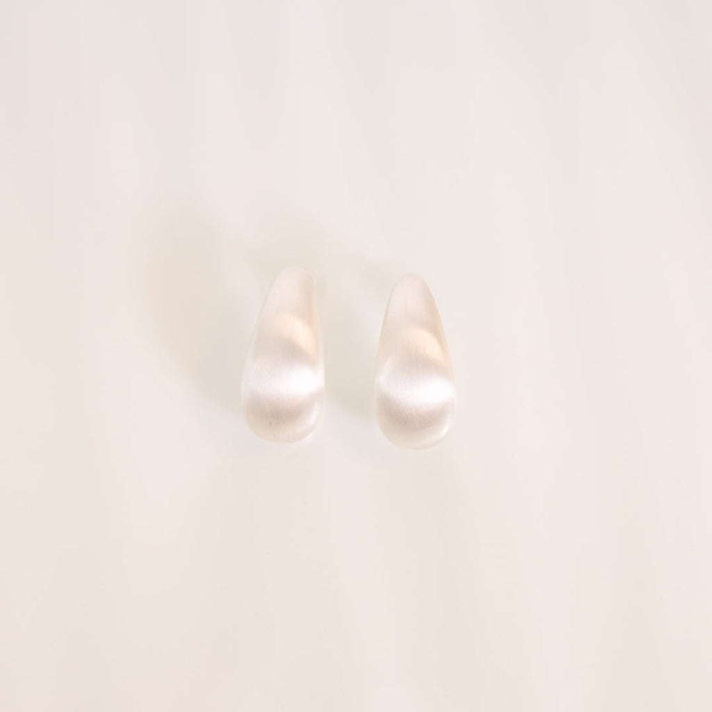 Starlight Stud Earrings, Silver