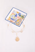 Stay By The Shells Necklace, Gold
