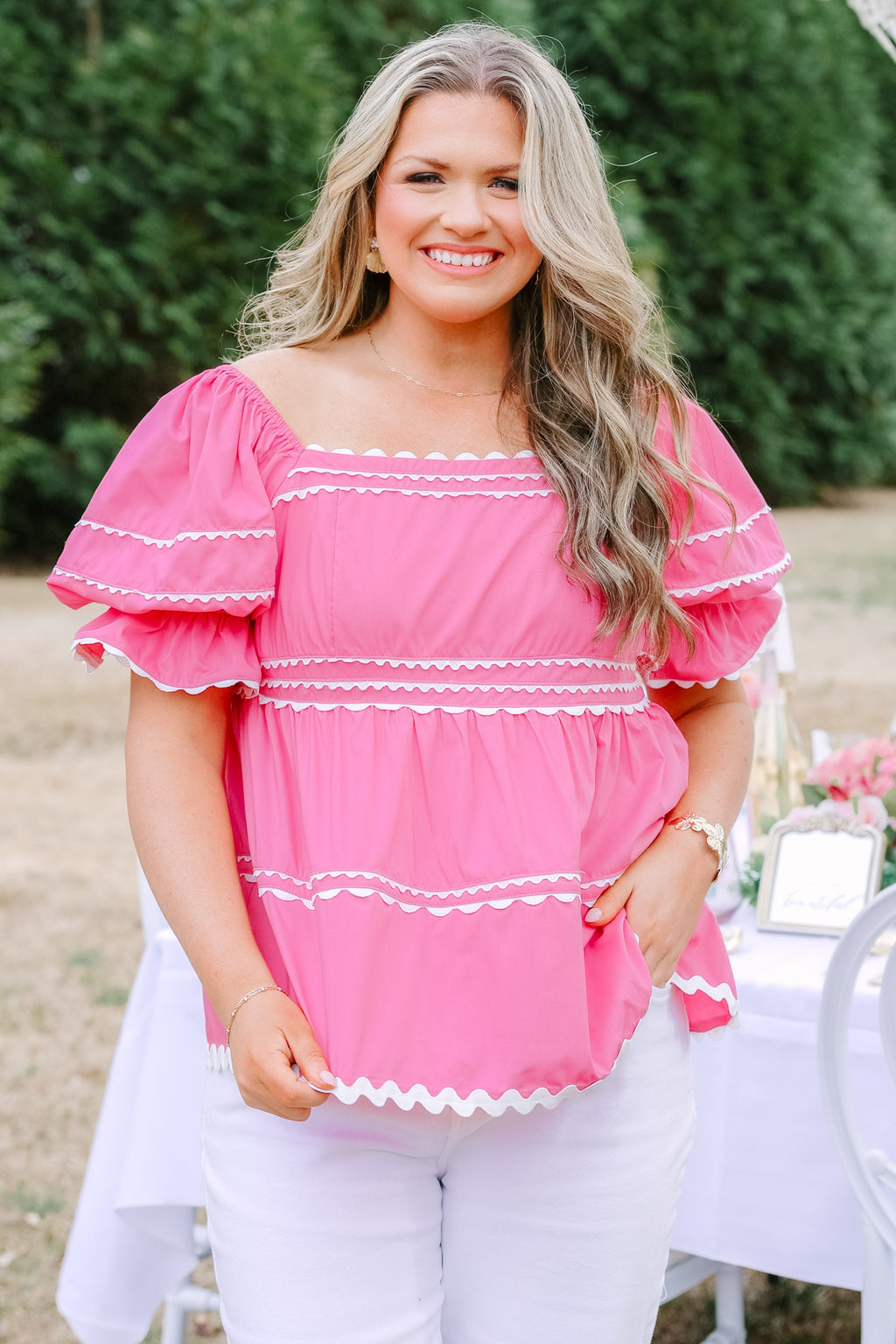 Stellar Beauty Top, Rose