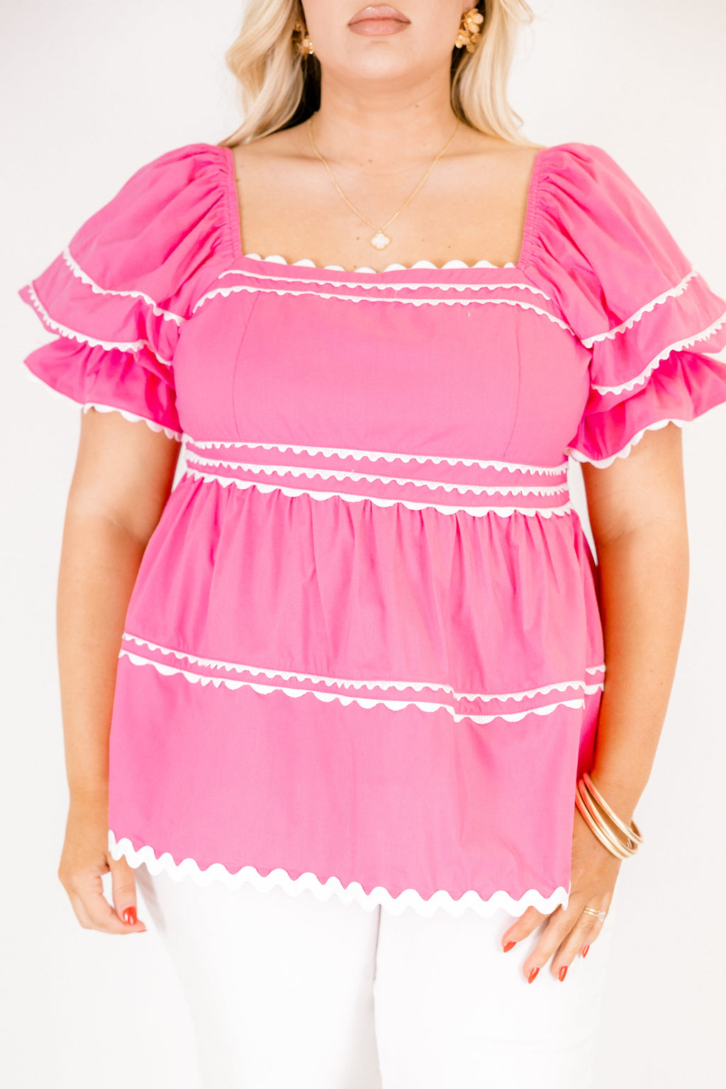 Stellar Beauty Top, Rose