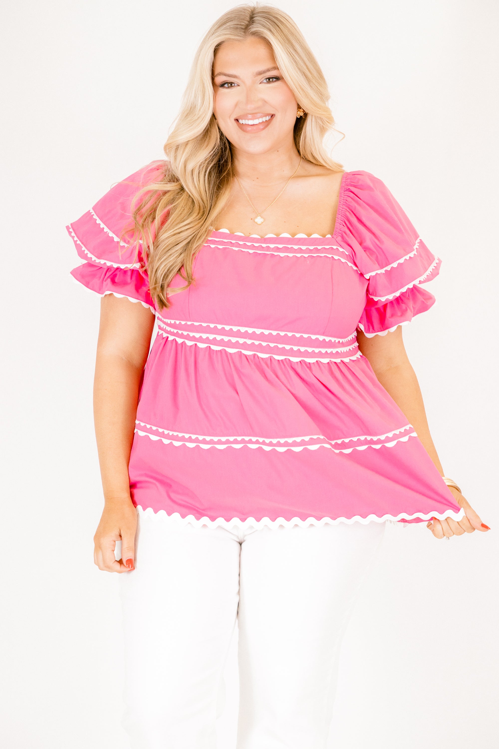 Stellar Beauty Top, Rose