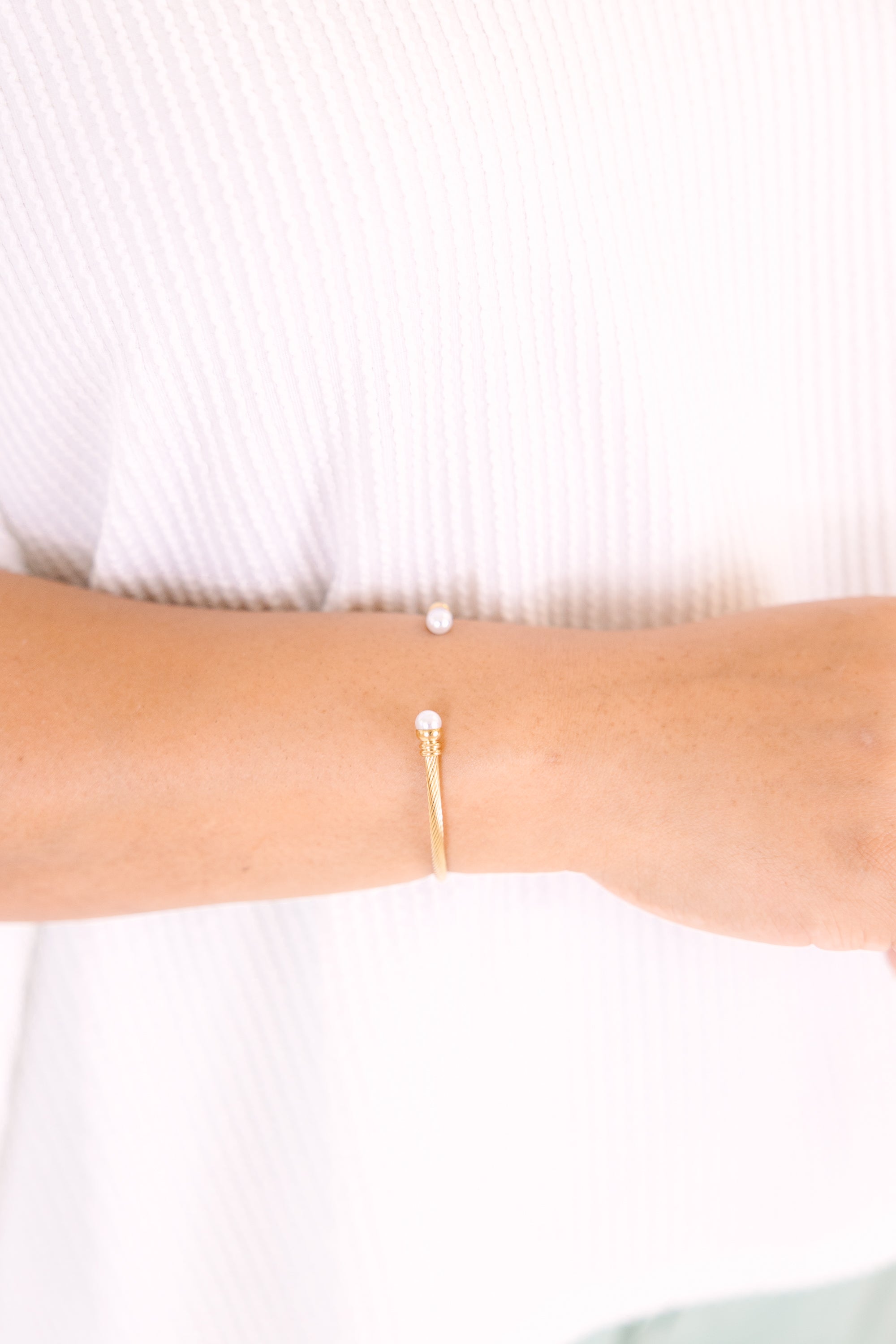 Step Aside Bracelet, Gold