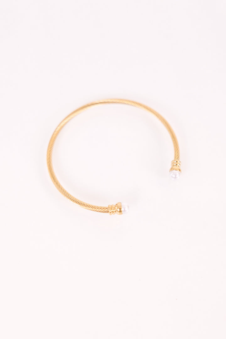 Step Aside Bracelet, Gold