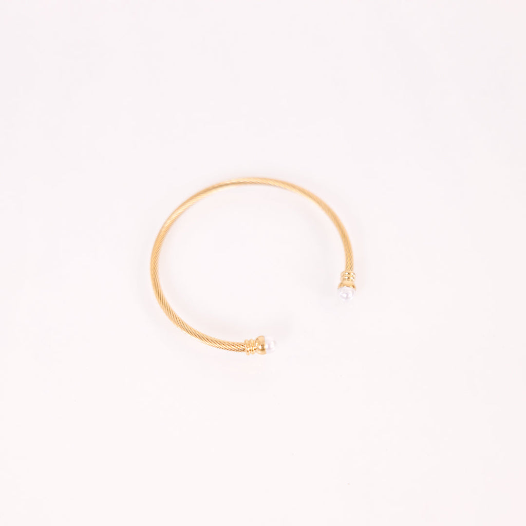 Step Aside Bracelet, Gold