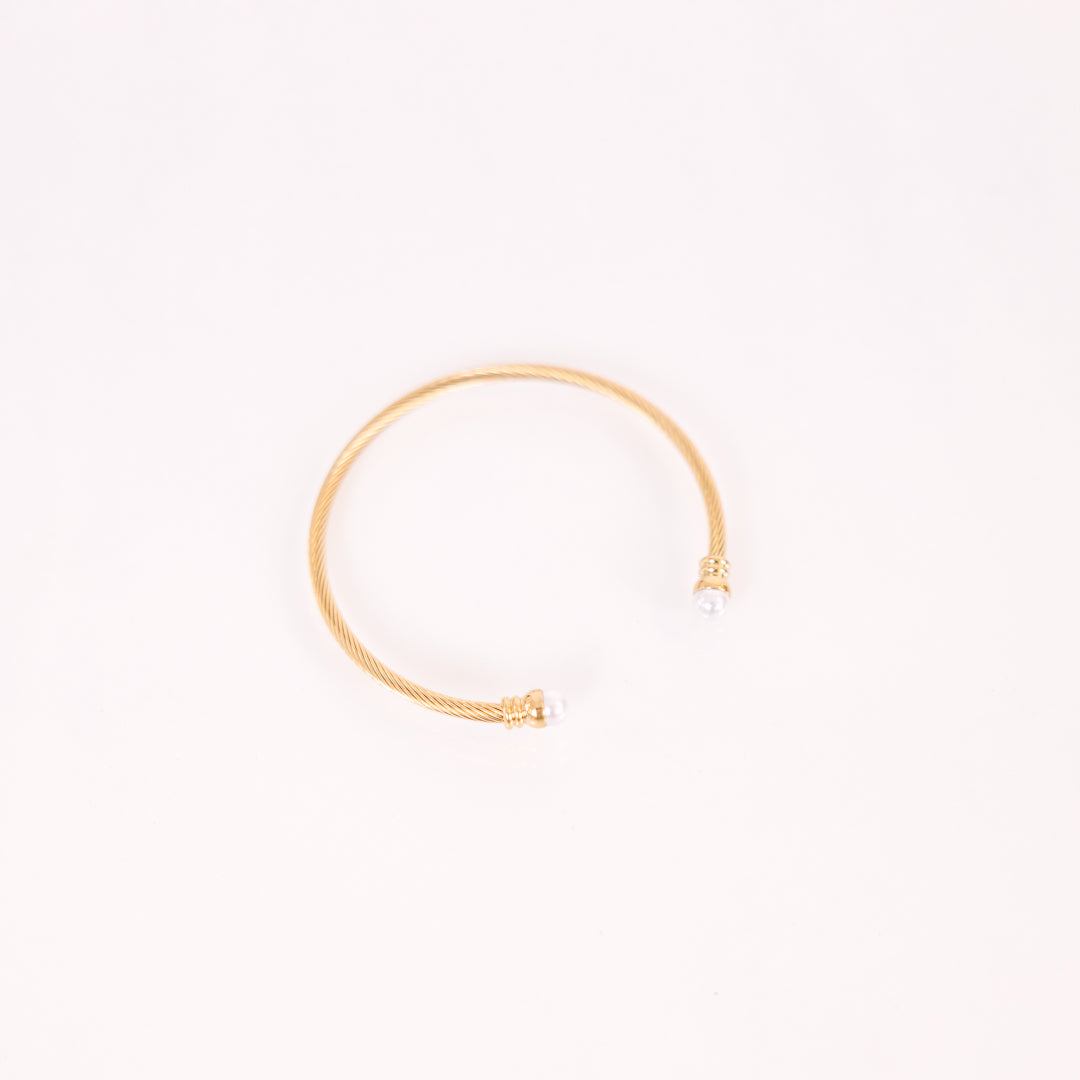 Step Aside Bracelet, Gold