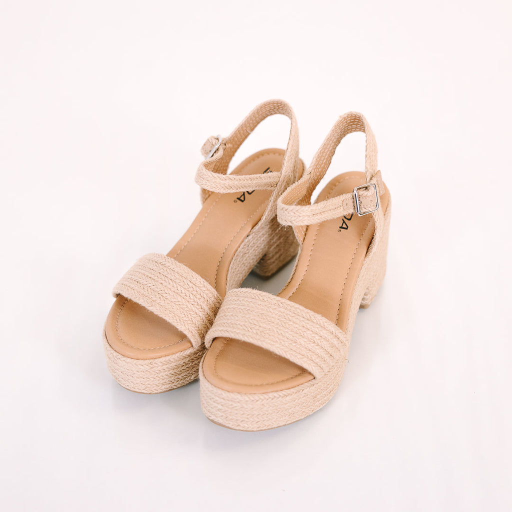Step It Up Heels, Natural