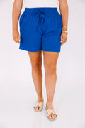 Story Of My Life Shorts, Royal Blue