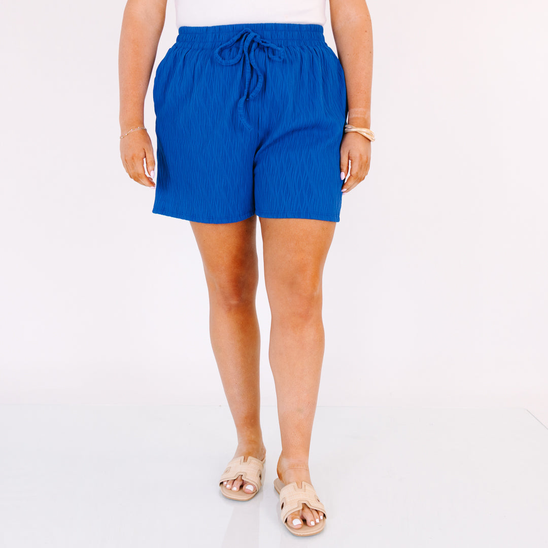 Story Of My Life Shorts, Royal Blue