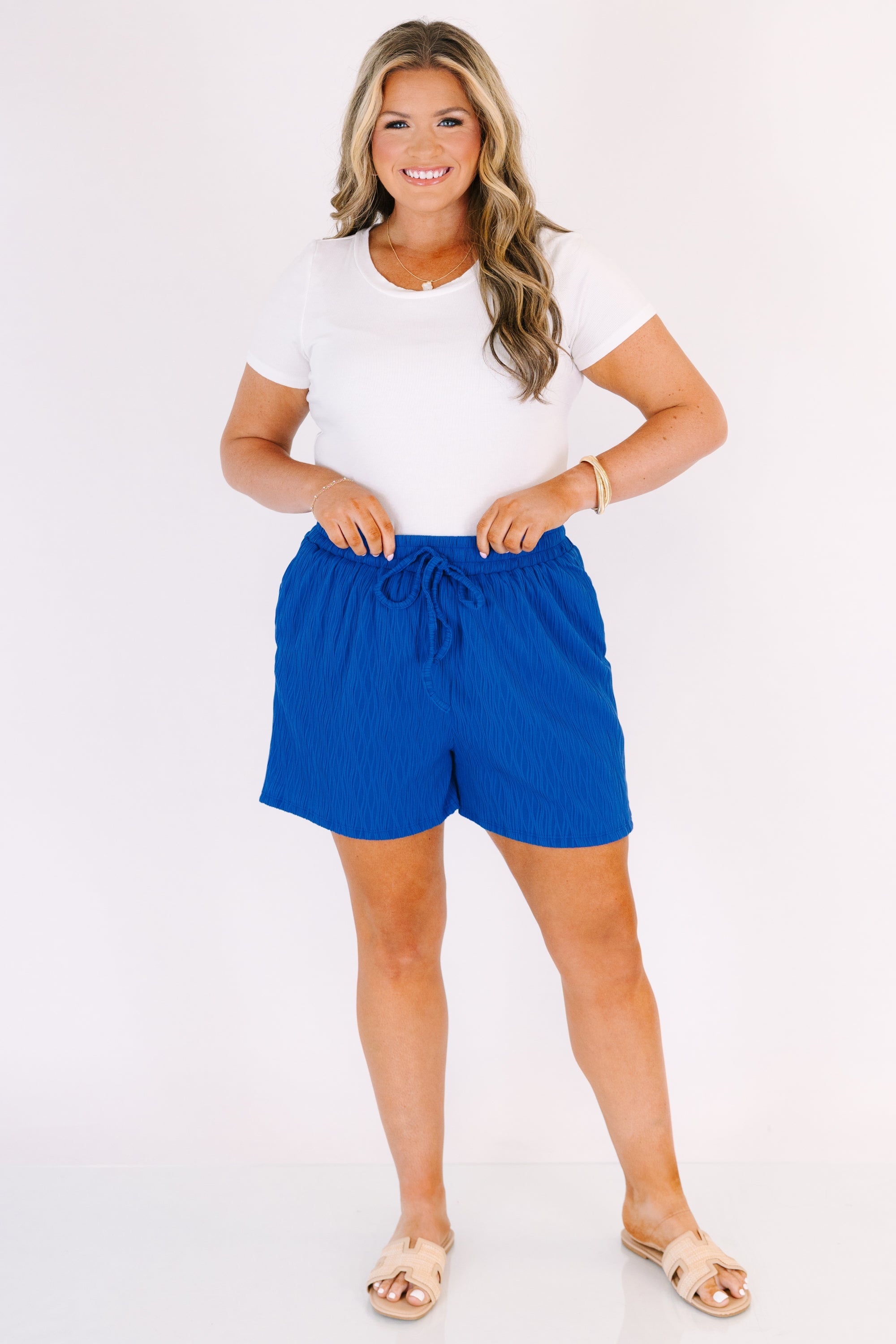 Story Of My Life Shorts, Royal Blue