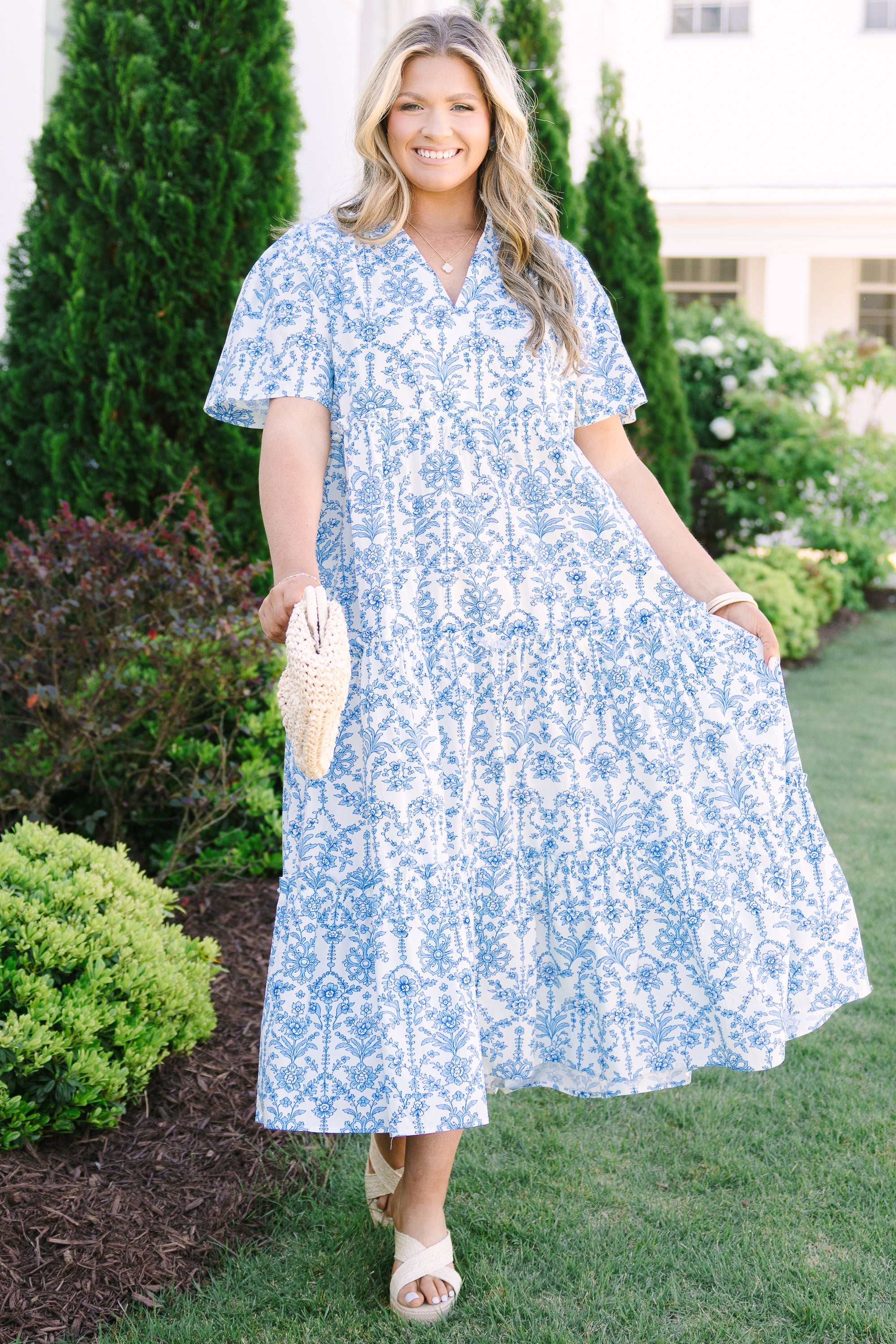 Straight Shot Dress, Cerulean