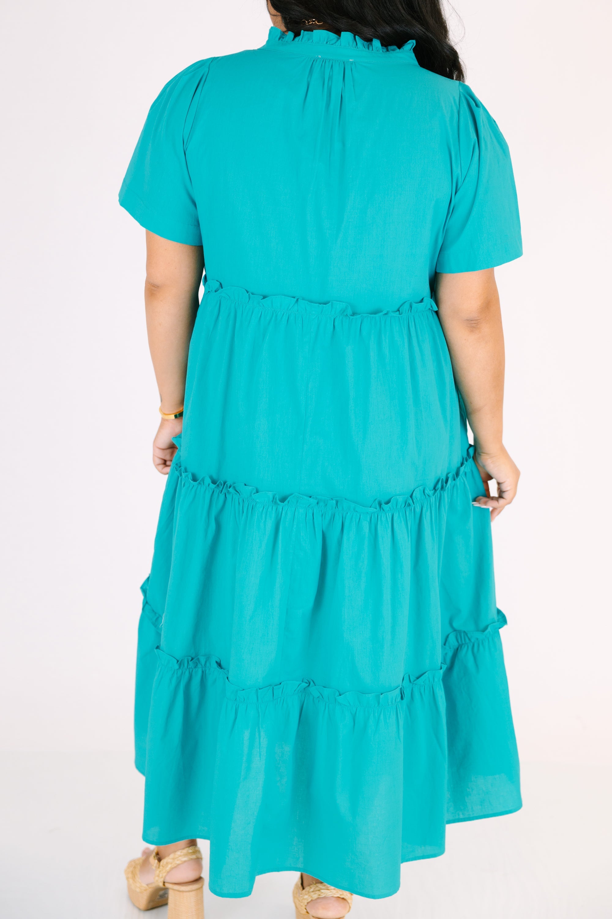 Straight Shot Dress, Teal