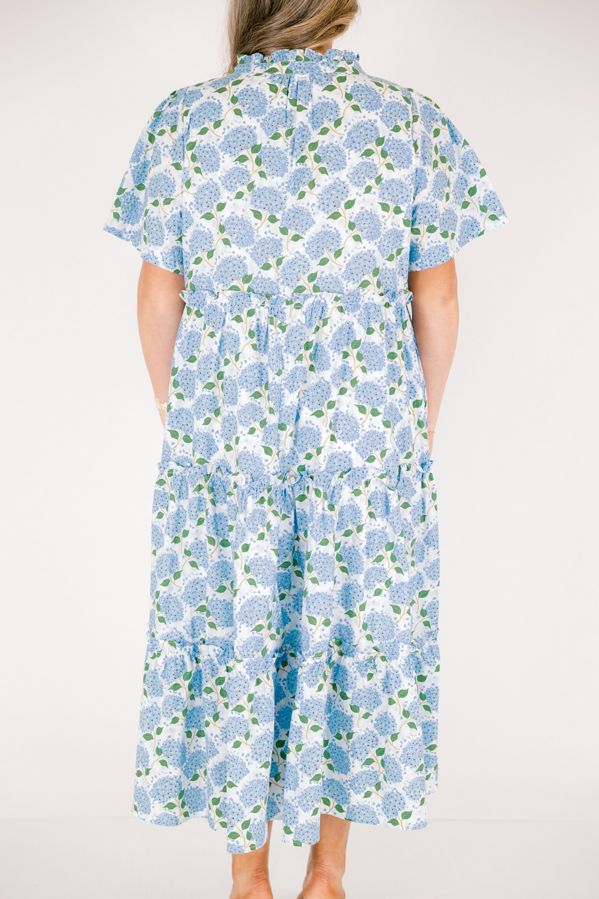 Straight Shot Dress, Hydrangea Blue