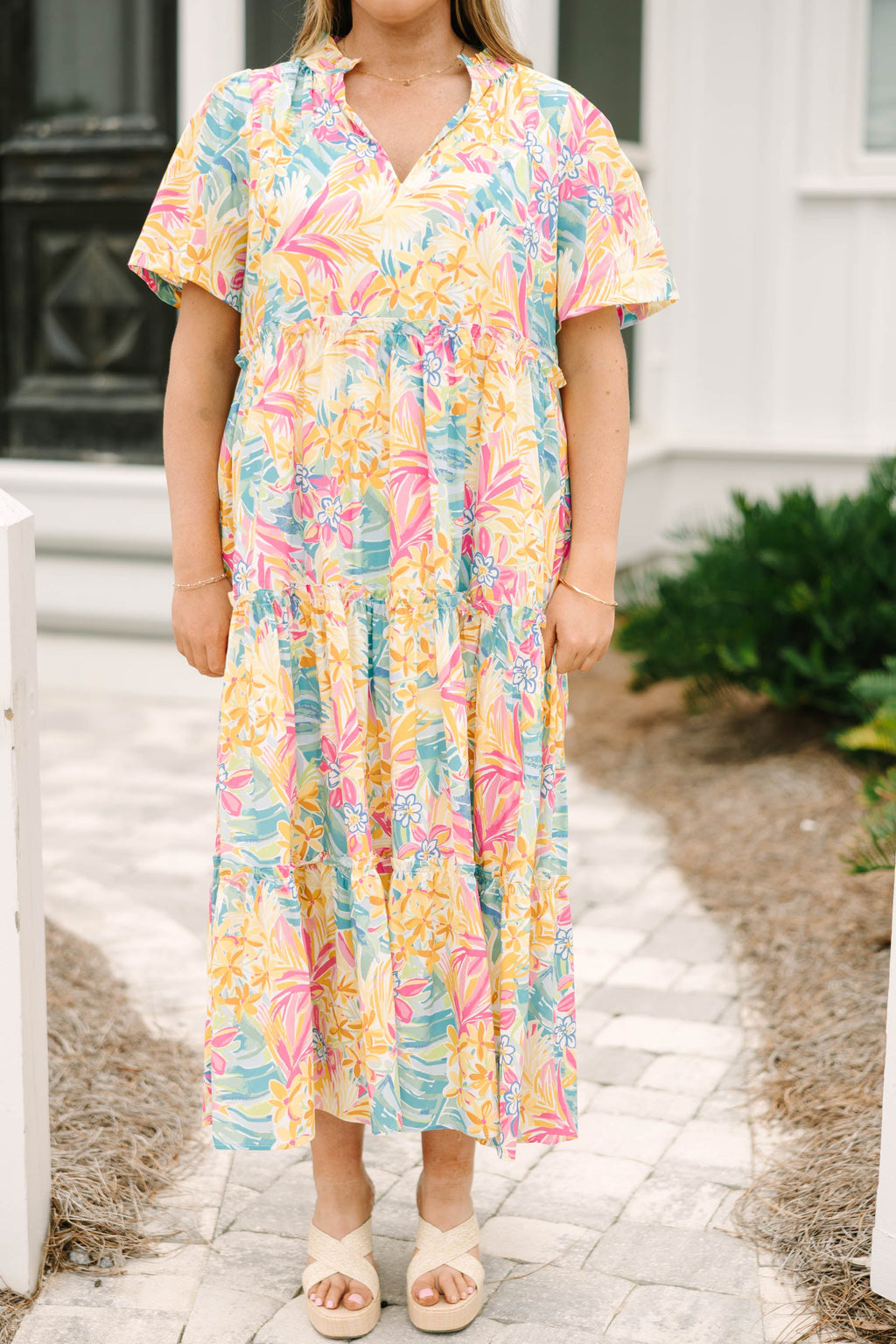 Straight Shot Dress, Yellow